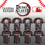 Baseball Jersey Demon Slayer All Team Tanjiro Kamado Anime Shirt