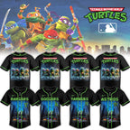 Baseball Jersey Teenage Mutant Ninja Turtles All Team