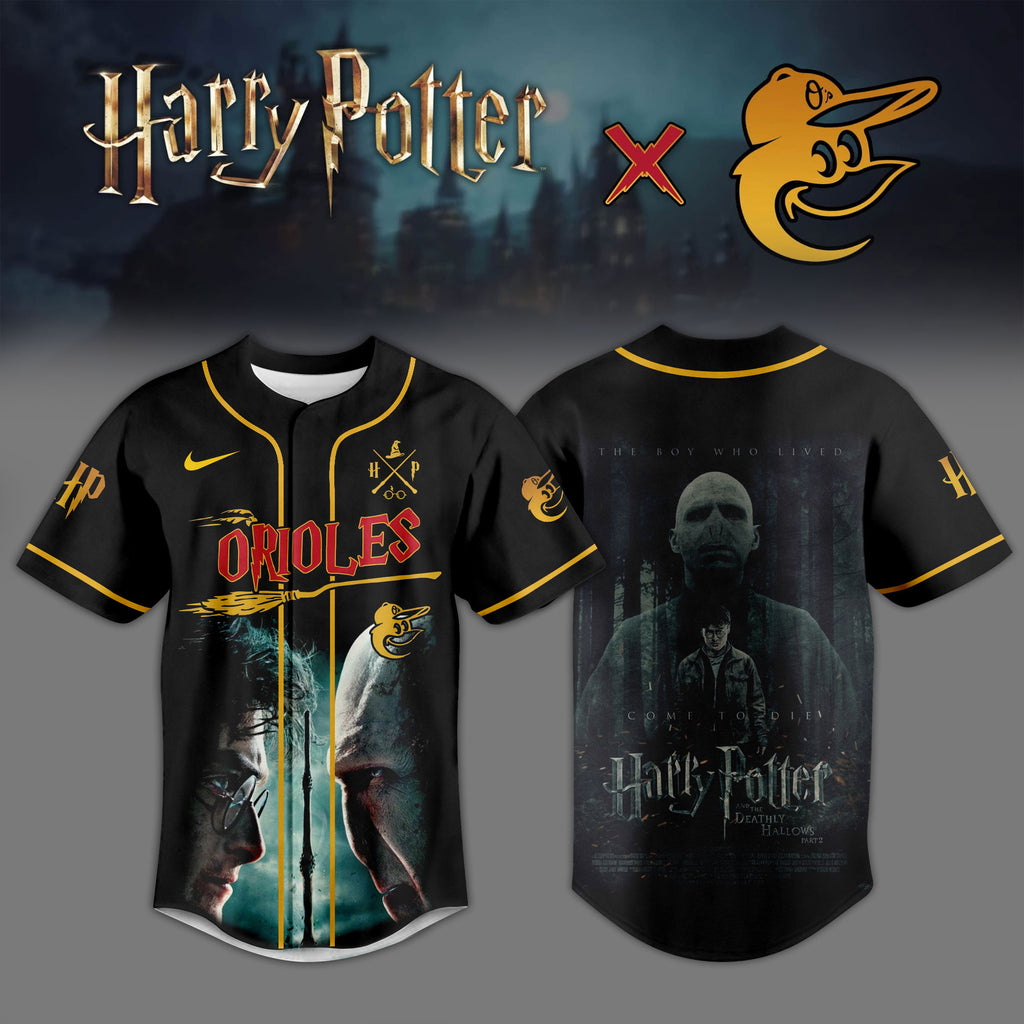 Baseball Jersey Dark Magic Movie Inspired All Team