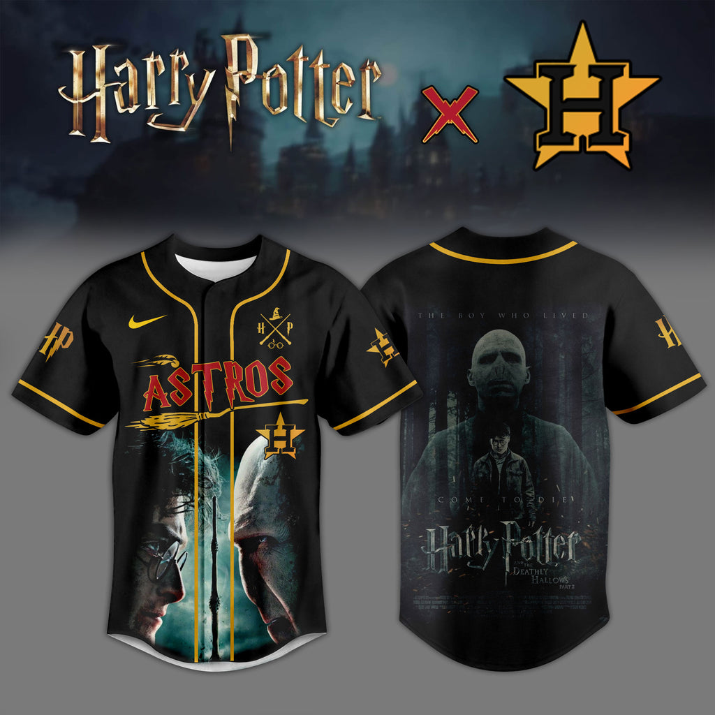 Baseball Jersey Dark Magic Movie Inspired All Team