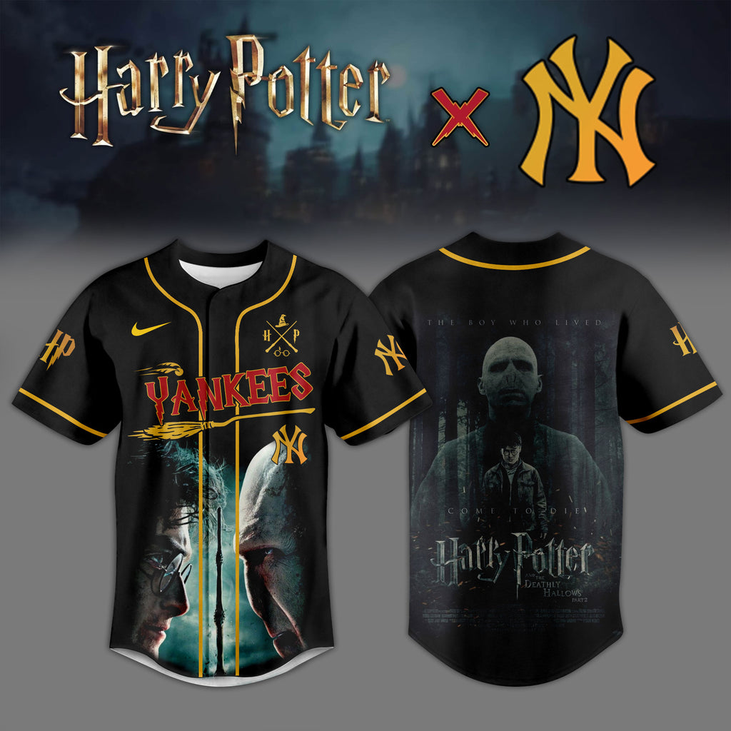 Baseball Jersey Dark Magic Movie Inspired All Team