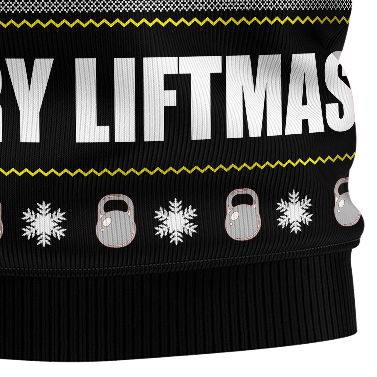 No Lift No Gift Santa Claus Ugly Christmas Sweater, Funny Santa Gym Workout Merry Liftmas Ugly Sweater, Christmas Crewneck Knitted Ugly Sweaters