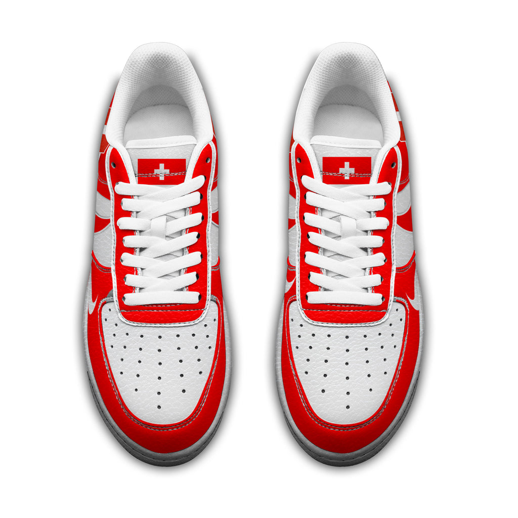Switzerland | Premium WC26 Custom AF1 Shoes