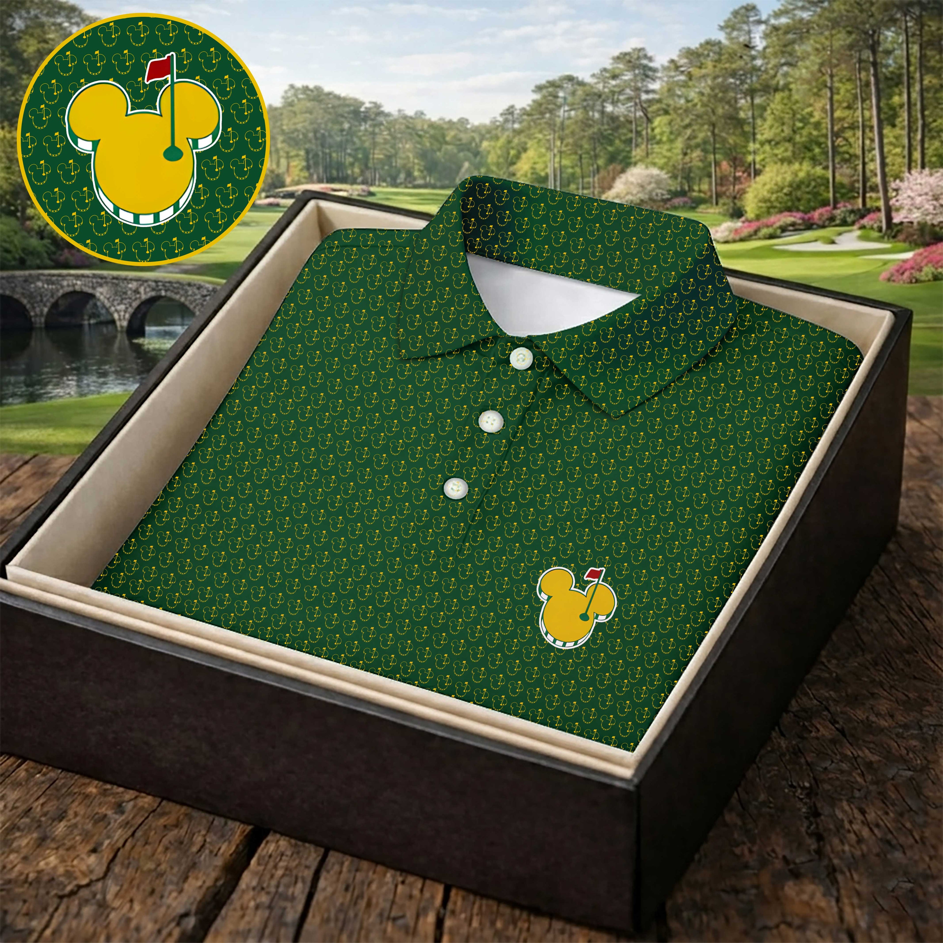 Mouse Golf Tournament Polo.