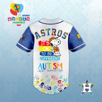 H.Astros Autism Awareness 2026 Limited Editions Baseball Jersey.