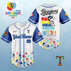 T.Rangers Autism Awareness 2026 Limited Editions Baseball Jersey.