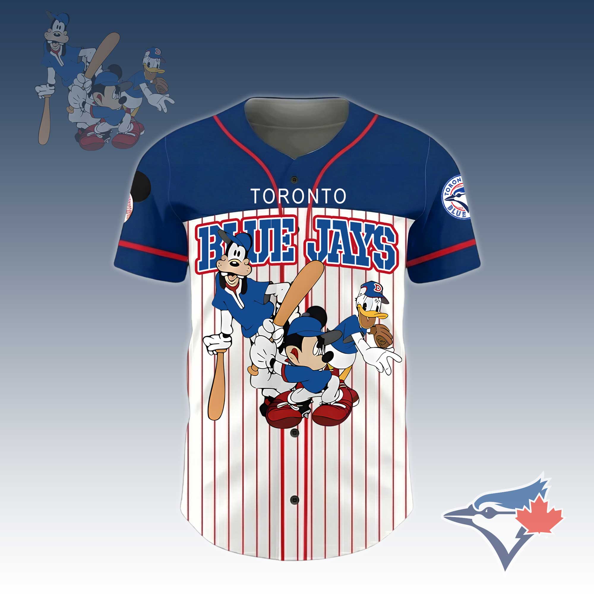 T.B Jays Baseball Jersey – Custom Name Number, Adorable Fan Gift.
