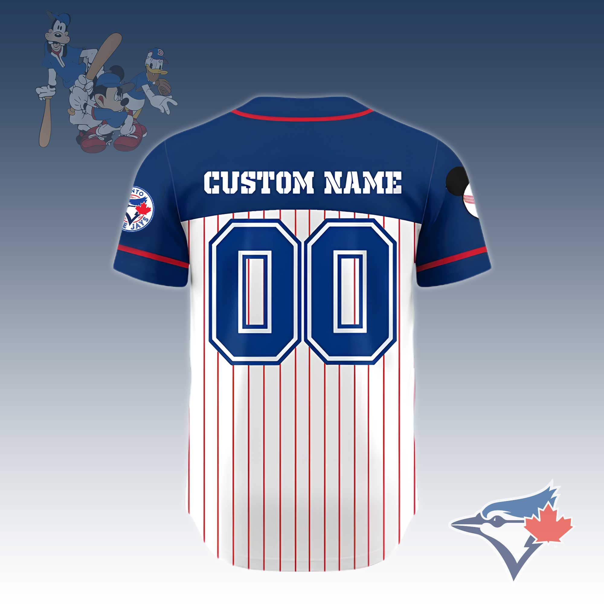 T.B Jays Baseball Jersey – Custom Name Number, Adorable Fan Gift.