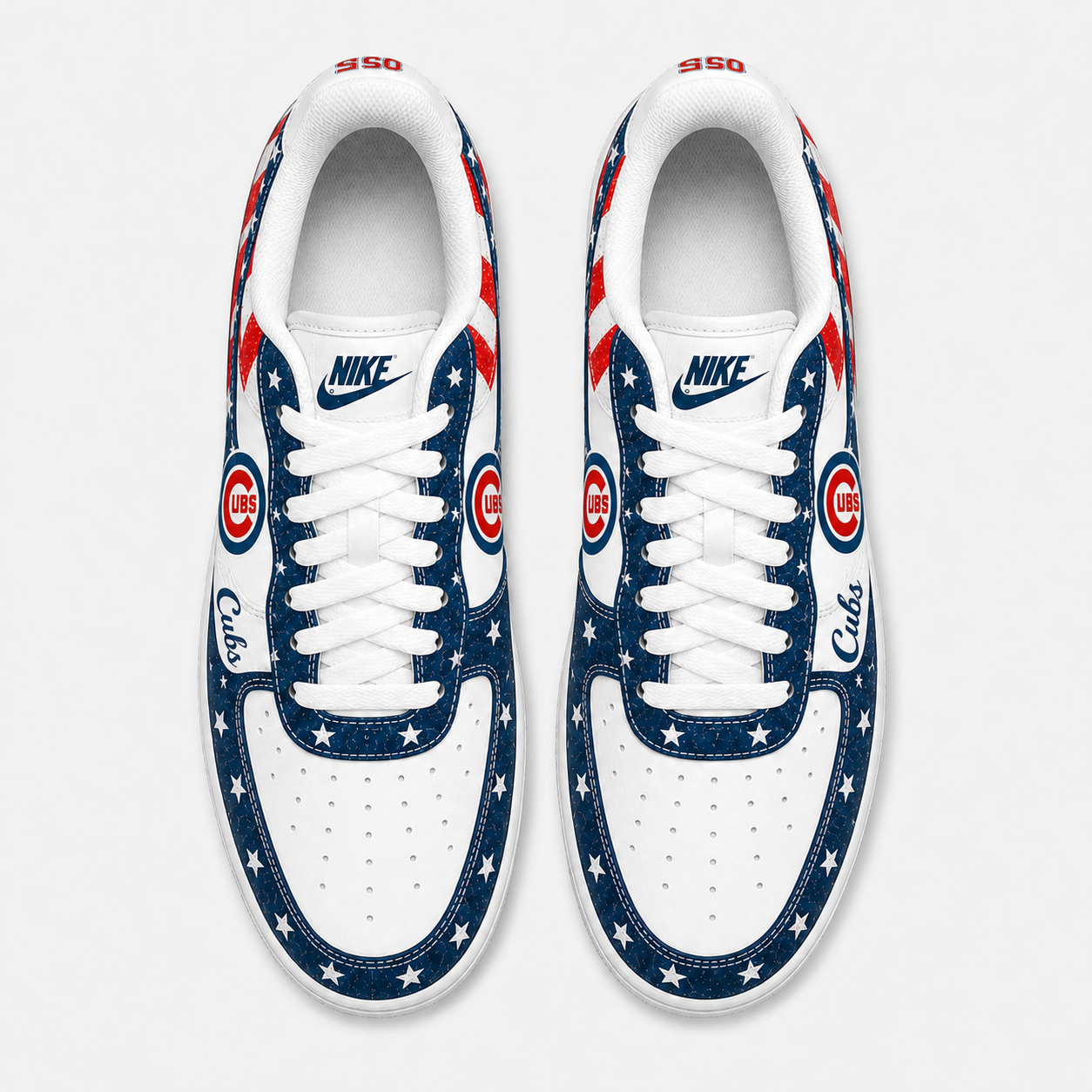Chicago-Cubs | 250 Years Of America  Customized AF1 Shoes