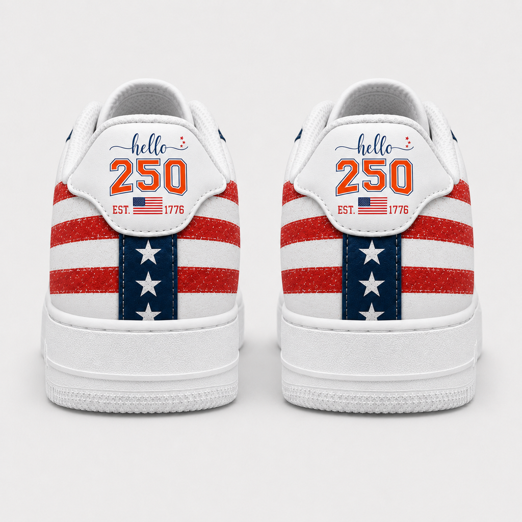 New York - Mets | 250 Years Of America  Customized AF1 Shoes
