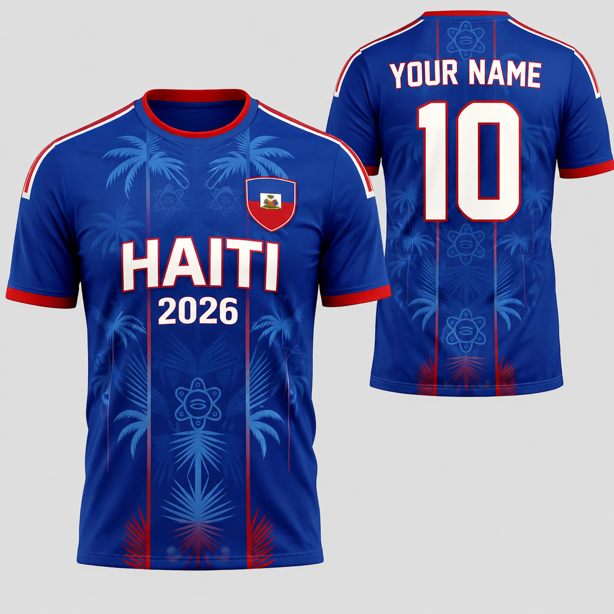 Haiti Gifts for Fans Game Day 2026 - Soccer Jersey 004