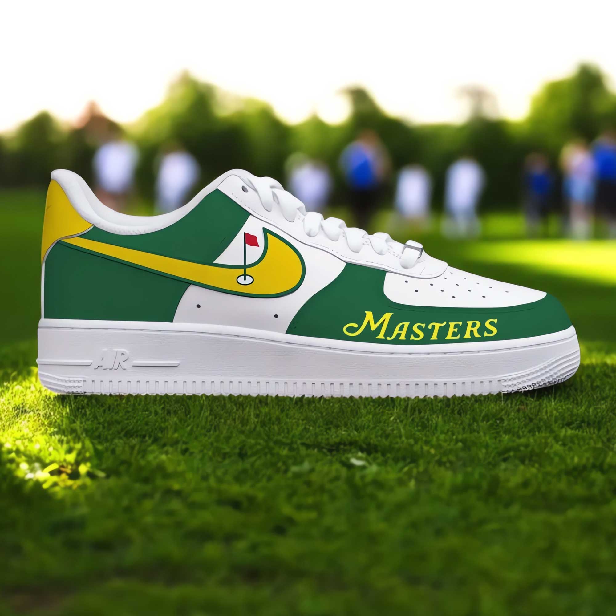 Personalized Golf Masters AF1 Shoes.