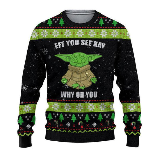 Stay Home & Watch Star Wars Ugly Xmas Sweater, Star Wars Movie Characters Social Distancing Ugly Sweater, Star Wars Crewneck Knitted Ugly Sweater