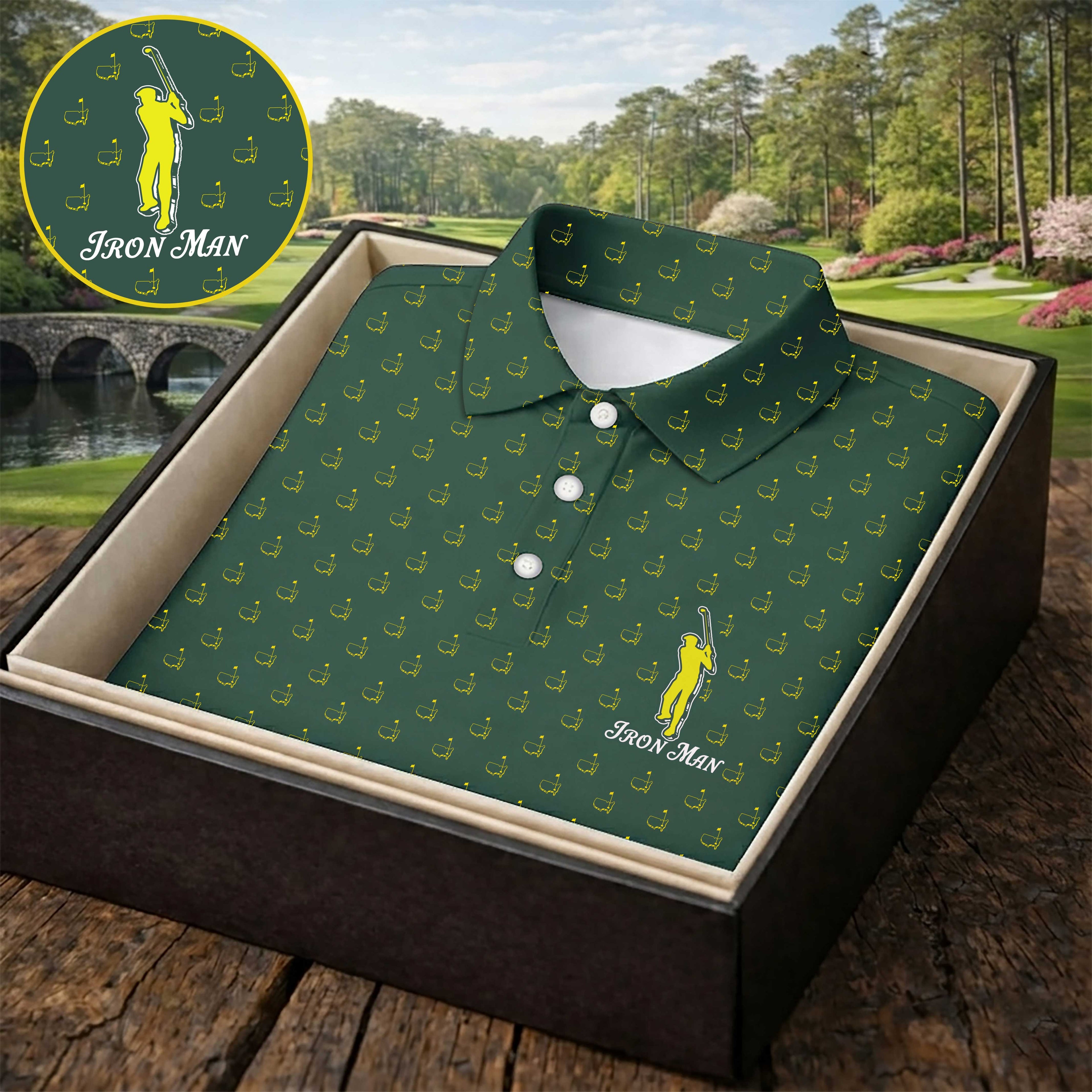 Iron Man Master Golf Polo.