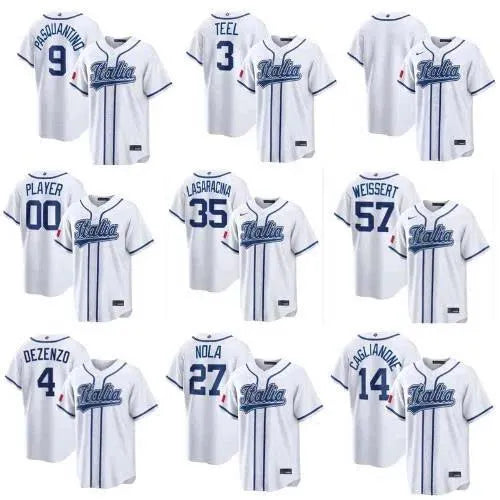 Italia Baseball 2026 World Classic Jersey Limited Edition.