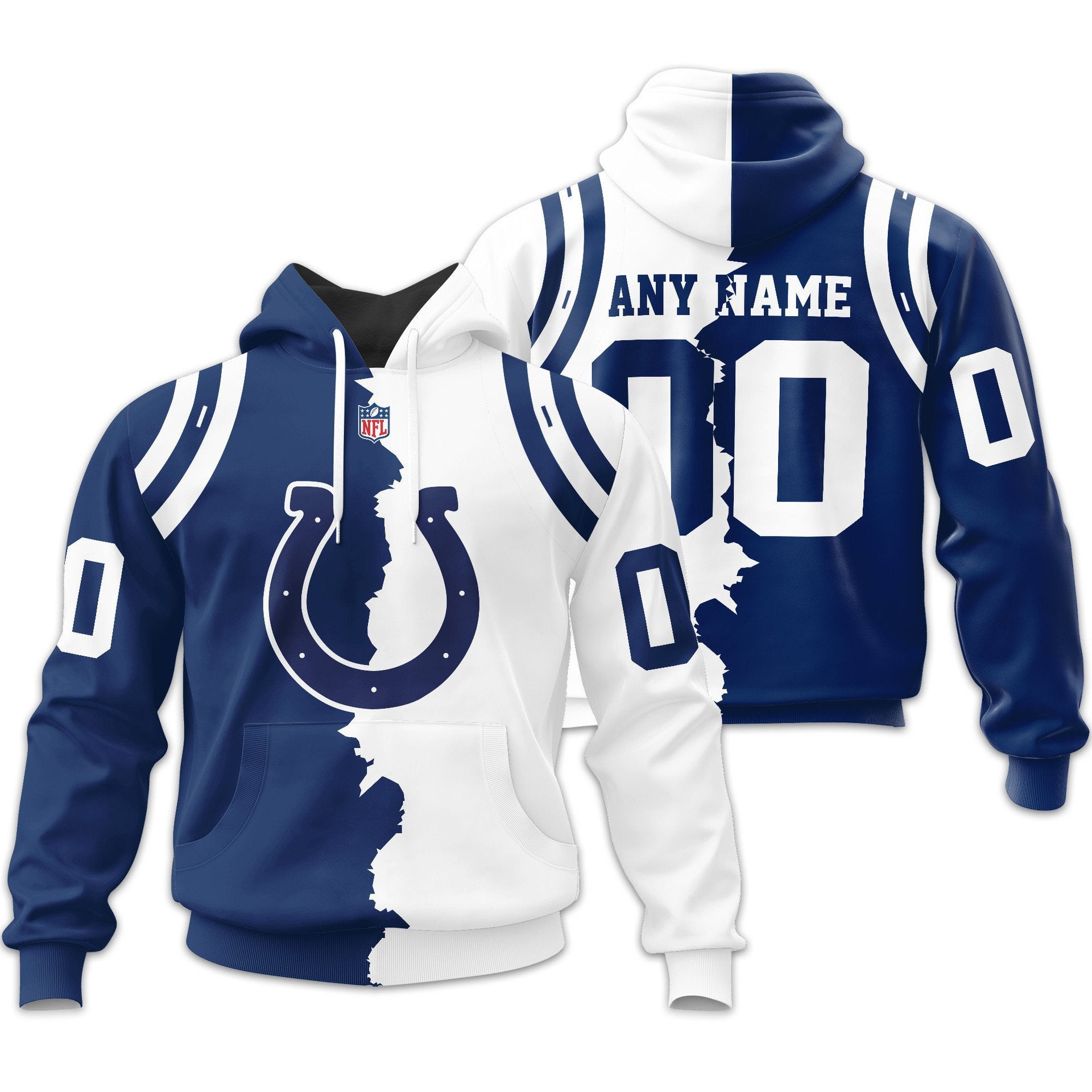 I.colts | Premium  Home Mix Away Hoodie Nf1