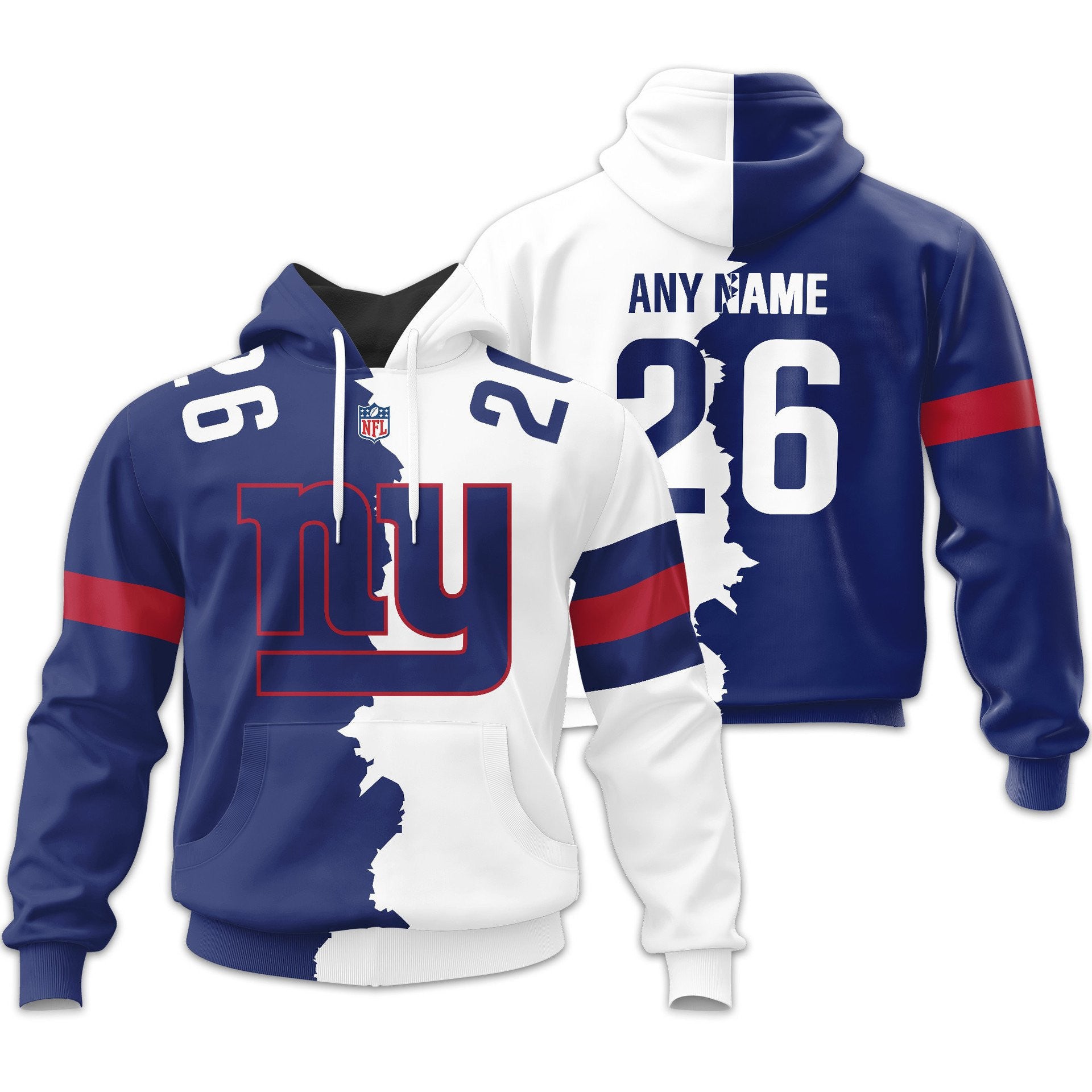 Ny.giants | Premium  Home Mix Away Hoodie Nf1