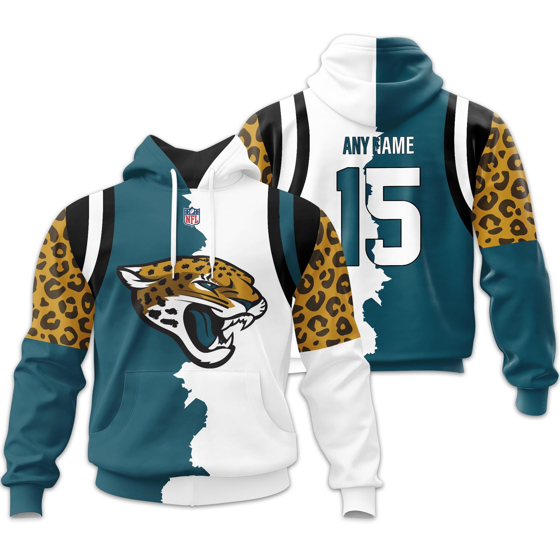 J.jaguars | Premium  Home Mix Away Hoodie Nf1