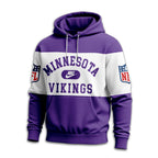 M.vikings | Premium  Touchdown Spirit Personalized Hoodie Nf1