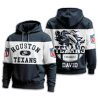 H.texans | Premium  Touchdown Spirit Personalized Hoodie Nf1