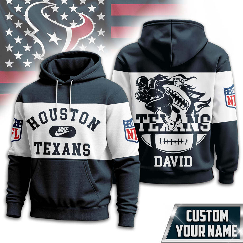 H.texans | Premium  Touchdown Spirit Personalized Hoodie Nf1