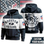 H.texans | Premium  Touchdown Spirit Personalized Hoodie Nf1