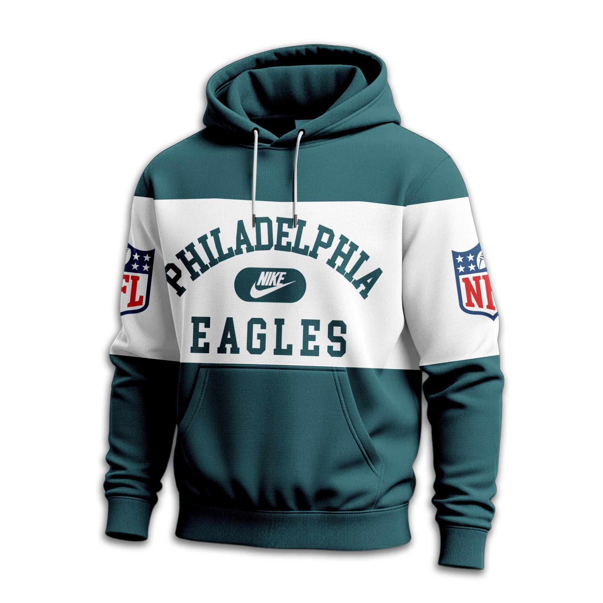 P.eagles | Premium  Touchdown Spirit Personalized Hoodie Nf1