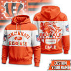 C.bengals | Premium  Touchdown Spirit Personalized Hoodie Nf1