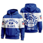 La.rams | Premium  Touchdown Spirit Personalized Hoodie Nf1