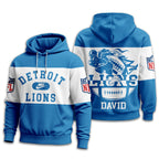 D.lions | Premium  Touchdown Spirit Personalized Hoodie Nf1