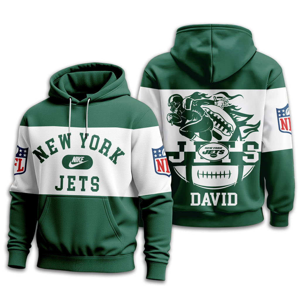 Ny.jets | Premium  Touchdown Spirit Personalized Hoodie Nf1