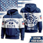 I.colts | Premium  Touchdown Spirit Personalized Hoodie Nf1