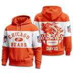 C.bears | Premium  Touchdown Spirit Personalized Hoodie Nf1