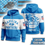 C.panthers | Premium  Touchdown Spirit Personalized Hoodie Nf1