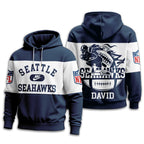 S.seahawks | Premium  Touchdown Spirit Personalized Hoodie Nf1