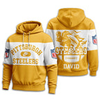 P.steelers | Premium  Touchdown Spirit Personalized Hoodie Nf1