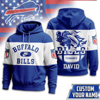 B.bills | Premium  Touchdown Spirit Personalized Hoodie Nf1