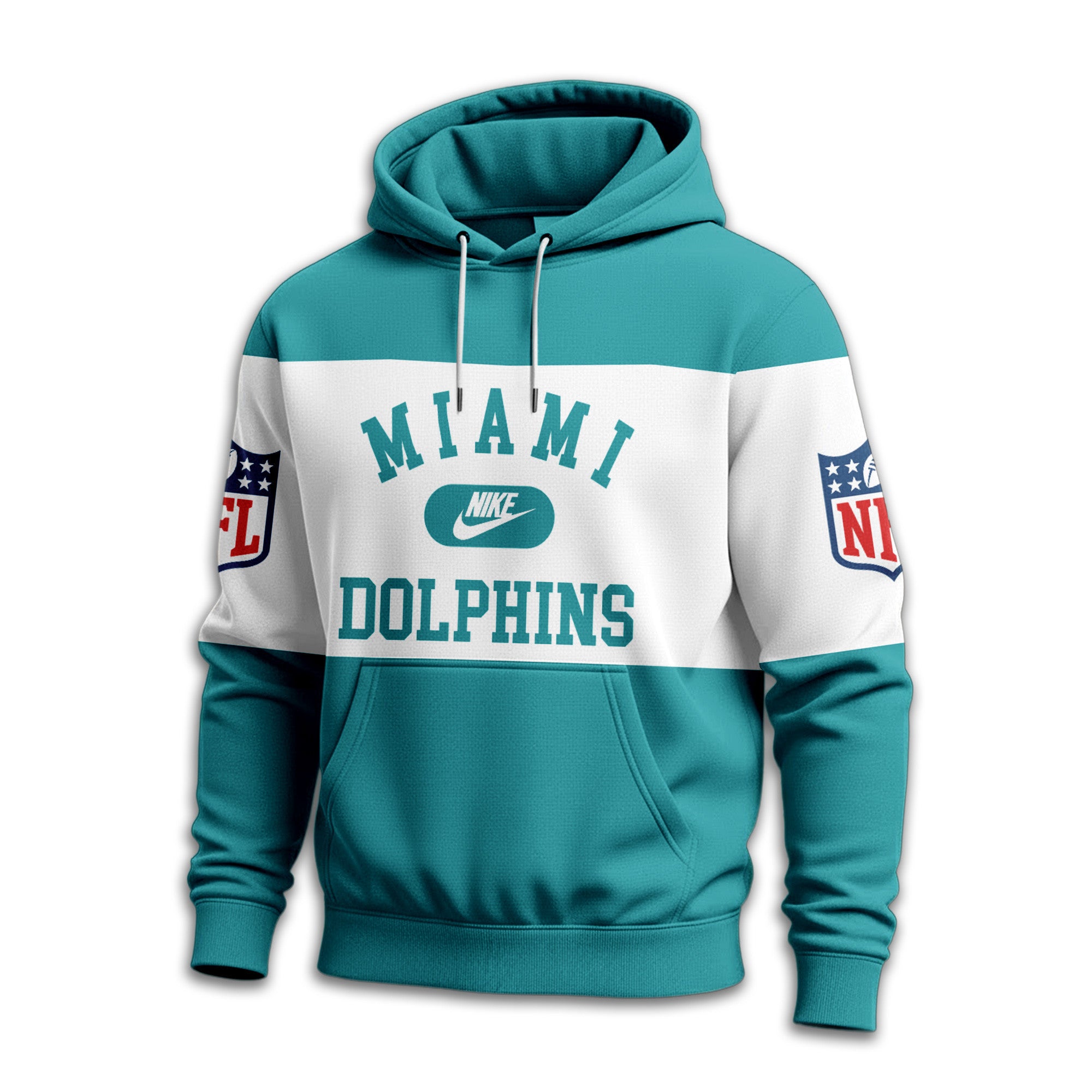M.dolphins | Premium  Touchdown Spirit Personalized Hoodie Nf1