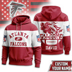 A.falcons | Premium  Touchdown Spirit Personalized Hoodie Nf1