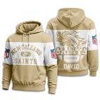 No.saints | Premium  Touchdown Spirit Personalized Hoodie Nf1