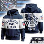 T.titans | Premium  Touchdown Spirit Personalized Hoodie Nf1