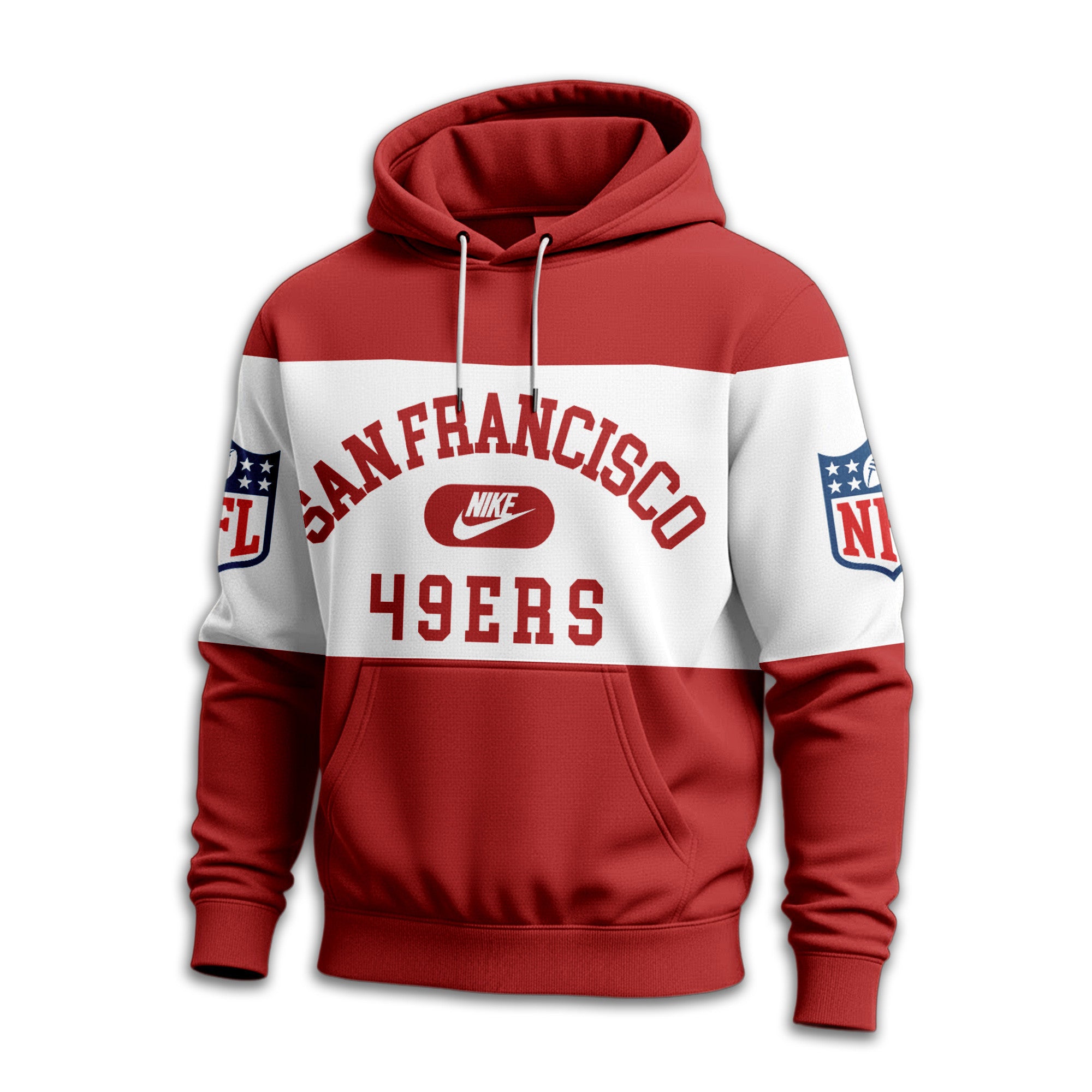 Sf.49ers | Premium  Touchdown Spirit Personalized Hoodie Nf1