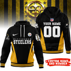 P.steelers | Premium  Personalized Fan Hoodie Nf1