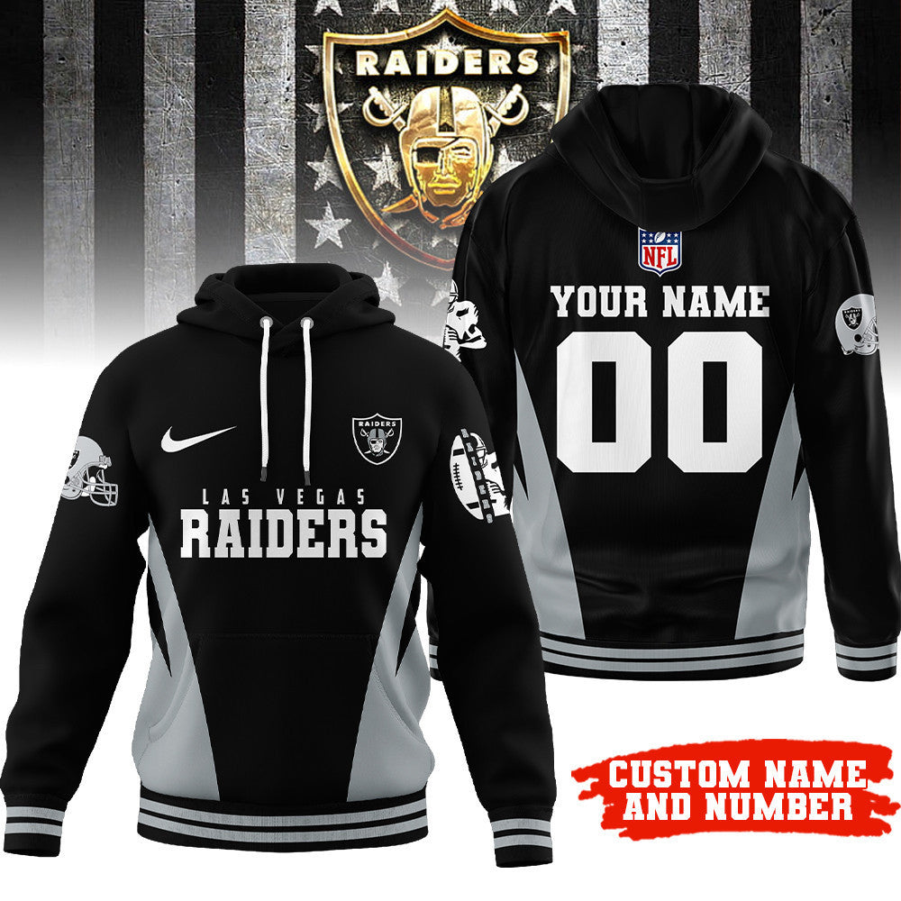 Lv.raiders | Premium  Personalized Fan Hoodie Nf1