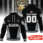 Lv.raiders | Premium  Personalized Fan Hoodie Nf1