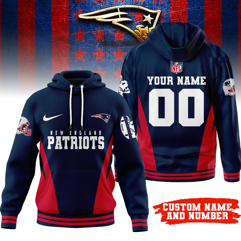 Ne.patriots | Premium  Personalized Fan Hoodie Nf1