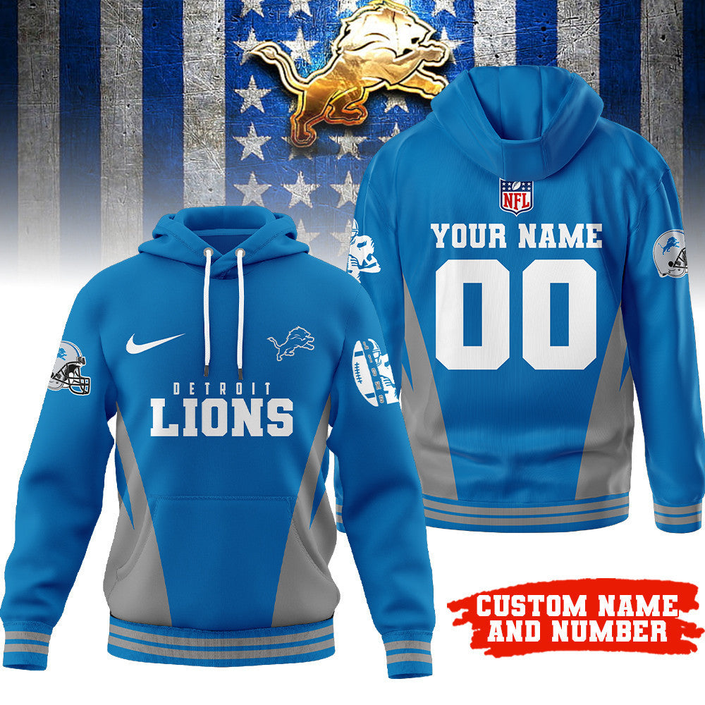 D.lions | Premium  Personalized Fan Hoodie Nf1