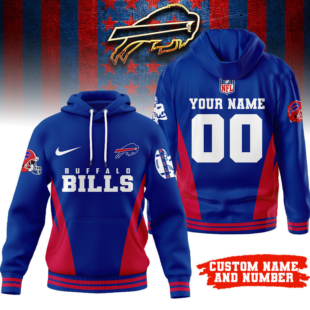 B.bills | Premium  Personalized Fan Hoodie Nf1
