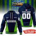 S.seahawks | Premium  Personalized Fan Hoodie Nf1