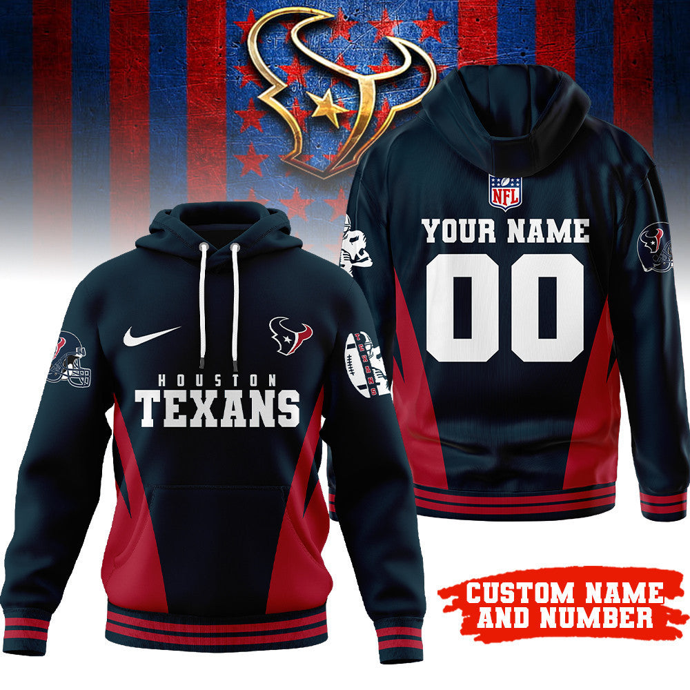 H.texans | Premium  Personalized Fan Hoodie Nf1